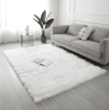 "Cozy Collection" Ultra Soft Fluffy Faux Fur Sheepskin Area Rug