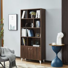 Bookcase, Bookshelf,Walnut--[Old sku:AM180710-H]