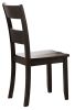 Haddie Side Chair (Set-2); Distressed Walnut (2Pc/1Ctn) YJ