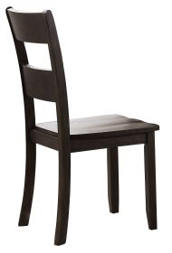 Haddie Side Chair (Set-2); Distressed Walnut (2Pc/1Ctn) YJ