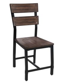 Mariatu Side Chair (Set-2); Oak (2Pc/1Ctn) YJ