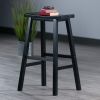 Winsome Satori Seat Bar Stool; 29"; Black