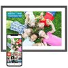 ARZOPA Digital Picture Frame 15.6" Large Wifi Digital Electronic Photo Frame with 32GB Storage, 1920x1080 FHD Touch Screen