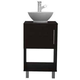 Single Bathroom Vanity Pigmag, Bathroom, Black