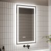 LED Bathroom Mirror, 24x40 inch Bathroom Vanity Mirrors with Lights, Mirrors for Wall with Smart Touch Button, Anti-Fog, Memory Function