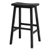 Winsome Satori Seat Bar Stool; 29"; Black