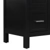 [Cabinet Only] 36" Black Bathroom Vanity(Sink not included)