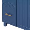 [Cabinet Only] 36" Bathroom Vanity-Blue