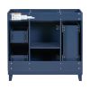 [Cabinet Only] 36" Bathroom Vanity-Blue