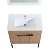 30 Inch Bathroom Vanity With Sink, Freestanding Bathroom Vanity or Floating is Optional Conversion 30*18-00330IMO-1(KD-Packing)