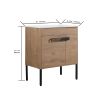 30 Inch Bathroom Vanity With Sink, Freestanding Bathroom Vanity or Floating is Optional Conversion 30*18-00330IMO-1(KD-Packing)