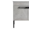 30 Inch Bathroom Vanity, Freestanding Bathroom Vanity or Floating is Optional Conversion, 30*18-00330CG-1(KD-Packing)-Excluding Sink