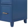 [Cabinet Only] 36" Bathroom Vanity-Blue