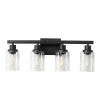 4-Lights Farmhouse Vanity Lights Fixture Rustic Bathroom Light Fixture Bathroom Sconce