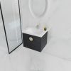 24 Inch Soft Close Doors Bathroom Vanity With Sink, For Small Bathroom(KD-Packing)