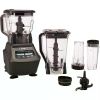 Ninja BL770 Mega Kitchen System, 1500W, 4 Functions for Smoothies, Processing, Dough, Drinks & More, with 72-oz.* Blender