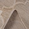 NAAR Guros Collection 4X6 Cream /Trellis Indoor/Outdoor Area Rug