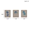 3-piece Framed Canvas Wall Art Set