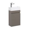 Laura 16" Small Bathroom Vanity with Sink, Wall Mounted Bathroom Vanity for Modern Bathroom