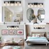 5-Lights Farmhouse Vanity Lights Fixture Rustic Bathroom Light Fixture Bathroom Sconce