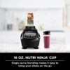 Ninja BL770 Mega Kitchen System, 1500W, 4 Functions for Smoothies, Processing,Dough,Drinks & More, with 72-oz.* Blender Pitcher