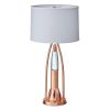 Beautiful Water Dancing Table Lamp 1pc Modern Design Home Decor Copper Finish Luxurious Sparkling Decorative Night lamp Bedroom Lamp Living Room