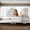 LED Bathroom Mirror, 36x96 inch Bathroom Vanity Mirrors with Lights, Mirrors for Wall with Smart Touch Button, Anti-Fog, Memory Function