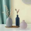 Ceramic Modern Farmhouse Vase , Neutral Small for Table, Living Room, Shelf, Bookshelf and Entryway DÃ©cor, Set of 3