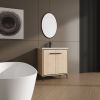 30 Inch Bathroom Vanity Base with basin, Storage Cabinet with Doors, Engineered Wood