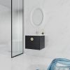 24 Inch Soft Close Doors Bathroom Vanity With Sink, For Small Bathroom(KD-Packing)