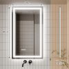 LED Bathroom Mirror, 24x40 inch Bathroom Vanity Mirrors with Lights, Mirrors for Wall with Smart Touch Button, Anti-Fog, Memory Function