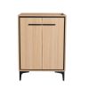 24'' Bathroom Vanity without Top Sink, Modern Bathroom Storage Cabinet with 2 Soft Closing Doors, Single Sink Bathroom Vanity