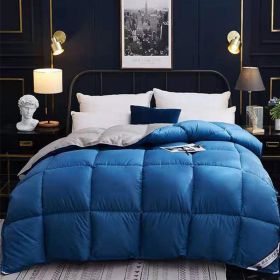 Down Duvet, Winter Duvet, Goose Down Duvet Core (Option: Blue-150x200cm-4)