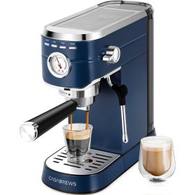 Espresso Machine 20 Bar, Professional Espresso Maker with Milk Frother Steam Wand, Espresso Coffee Machine (default: default)