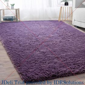 8*10, Area Rug for Livingroom Bedroom Dorm Home Decorative, Non-Slip Plush Fluffy Furry Fur Rugs Comfy (Color: Grey-purple, size: 8 X 10 Feet)