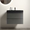 Alice 30" Gray Bathroom Vanity with Sink, Large Storage Wall Mounted Floating Bathroom Vanity for Modern Bathroom