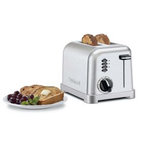 Cuisinart Toasters 2 Slice Metal Classic Toaster, New, CPT-160P1 (Brand: Cuisinart)