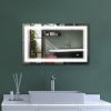 7 Size LED Bathroom Mirror Wall Mounted Vanity Mirror Anti-Fog Mirror Dimmable Lights with Touch Switch(Horizontal/Vertical)