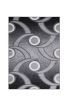 Jersey Area Rugs, Carpets For Livingroom, 7x10 Area Rugs ,3988 Black-Grey