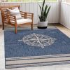 Home Decor Indoor/Outdoor Accent Rug Natural Stylish Classic Pattern Design