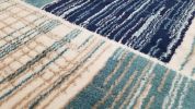 Jersey Area Rugs, Carpets For Livingroom, 7x10 Area Rugs ,3003 Blue