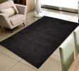 Shaggy Area Rugs, Carpets For Livingroom, 5x7 Area Rugs ,Shaggy Black