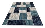 Jersey Area Rugs, Carpets For Livingroom, 7x10 Area Rugs ,3003 Blue