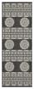 Sunshine GC_HAR2023 Anthracite 5 ft. 3 in. x 7 ft. 3 in. Indoor/Outdoor Area Rug