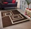 Jersey Area Rugs, Carpets For Livingroom, 7x10 Area Rugs ,1925 Brown