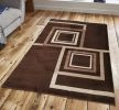 Jersey Area Rugs, Carpets For Livingroom, 7x10 Area Rugs ,1925 Brown